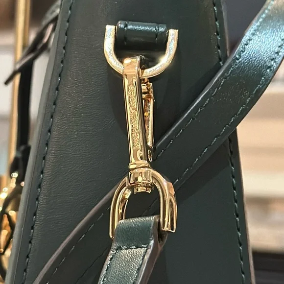 MICHAEL Michael Kors Jessie Large Tote Satchel in Racing Green, BNWT - Picture 9 of 16